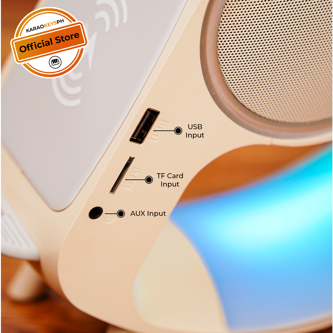 KaraoKeysPH Moon Karaoke Speaker and Wireless Charger